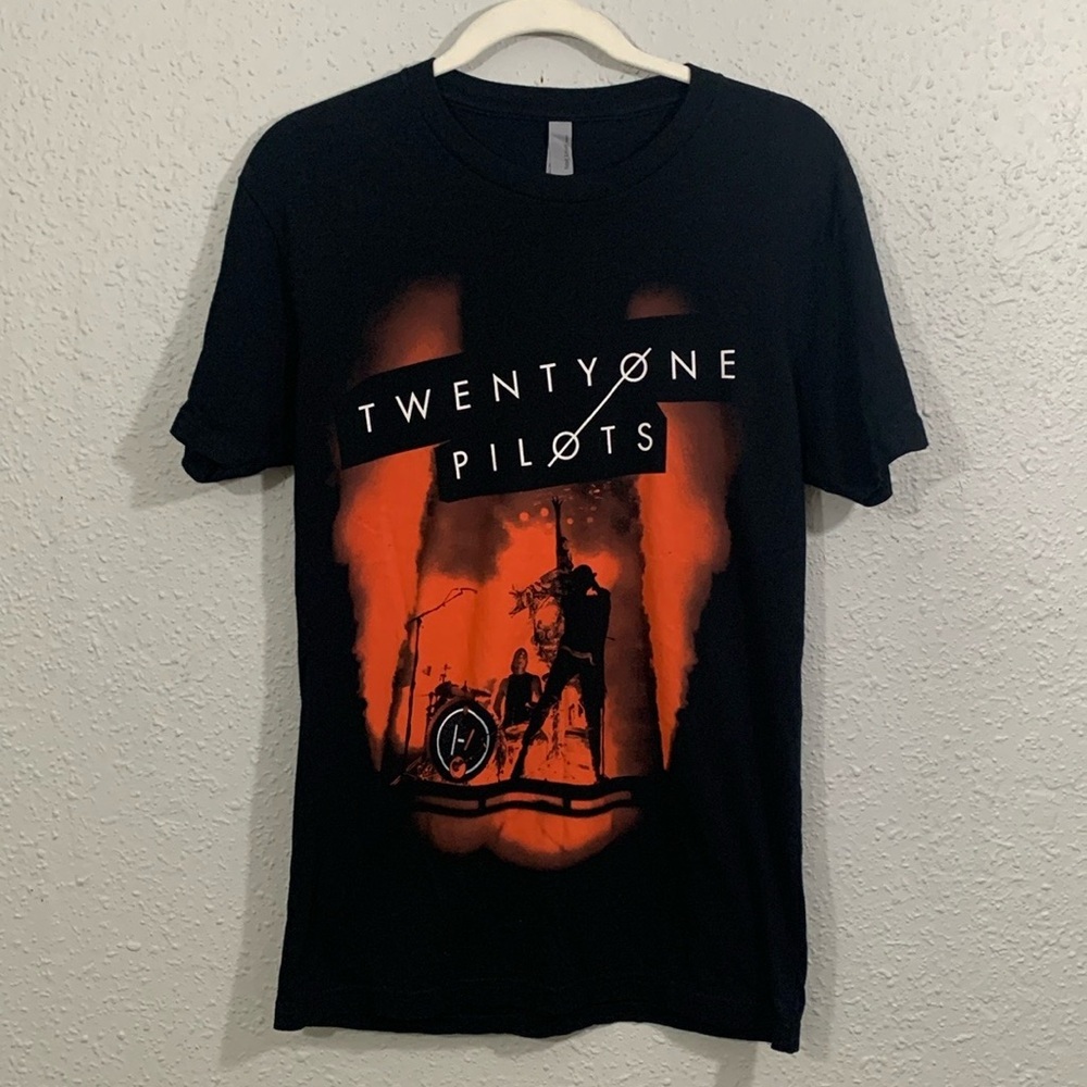 Twenty One Pilots Emotional Roadshow World Tour 2017 Double Side Screen Tee